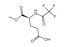 N-Tfa-L-Glu-OMe Structure