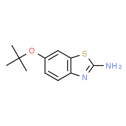 2-Benzothiazolamine,6-(1,1-dimethylethoxy)-(9CI)结构式