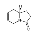 3(2H)-Indolizinone,1,5,8,8a-tetrahydro-,(8aS)-(9CI)结构式