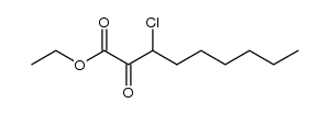 Ethyl 3-chloro-2-oxononanoate结构式