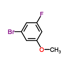 1-Bromo-3-fluoro-5-methoxybenzene Structure