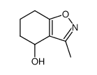 1,2-Benzisoxazol-4-ol,4,5,6,7-tetrahydro-3-methyl-(9CI) picture