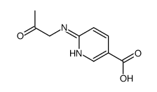 3-Pyridinecarboxylicacid,6-[(2-oxopropyl)amino]-(9CI) Structure