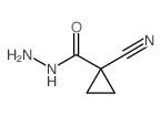 1-cyanocyclopropane-1-carbohydrazide Structure