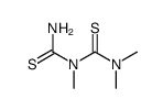 1,1,3-Trimethyl-2,4-dithiobiuret结构式