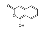 1-hydroxyisochromen-3-one Structure