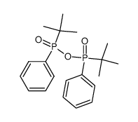 tert-butylphenylphosphinic acid anhydride结构式