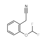 2-(二氟甲氧基)苯基乙腈结构式