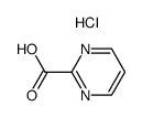 pyrimidine-2-carboxylic acid hydrochloride Structure