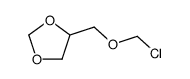 4-(chloromethoxy-methyl)-[1,3]dioxolane Structure