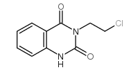 3-(2-chloroethyl)(1H,3H)quinazoline-2,4-dione structure