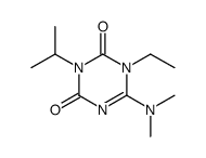 6-dimethylamino-1-ethyl-3-isopropyl-1H-[1,3,5]triazine-2,4-dione Structure