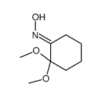 N-(2,2-dimethoxycyclohexylidene)hydroxylamine Structure