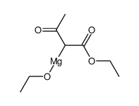 (1-ethoxy-1,3-dioxobutan-2-yl)magnesium ethanolate Structure