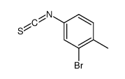 Benzene, 2-bromo-4-isothiocyanato-1-methyl- (9CI) Structure