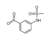 N-(METHYLSULFONYL)-3-NITROANILINE structure