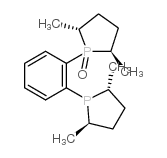 1,2-双[(2R,5R)-2,5-二甲基磷]一氧化苯结构式