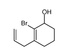 2-bromo-3-prop-2-enylcyclohex-2-en-1-ol结构式