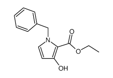 ethyl 3-hydroxy-1-(phenylmethyl)-1H-pyrrole-2-carboxylate Structure