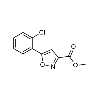 5-(2-氯苯基)异噁唑-3-甲酸甲酯图片