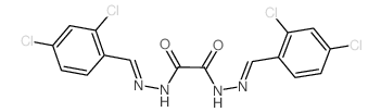 Ethanedioic acid,1,2-bis[2-[(2,4-dichlorophenyl)methylene]hydrazide] picture