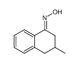 3-methyl-3,4-dihydro-2H-naphthalen-1-one oxime结构式