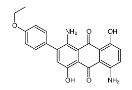 1,5-diamino-2-(4-ethoxyphenyl)-4,8-dihydroxyanthraquinone picture