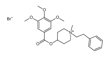 (1-methyl-1-phenethyl-3,4,5,6-tetrahydro-2H-pyridin-4-yl) 3,4,5-trimet hoxybenzoate bromide picture