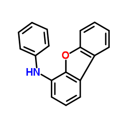 N-苯基二苯并[b,d]呋喃-4-胺结构式