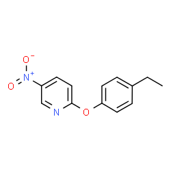 2-(4-Ethylphenoxy)-5-nitropyridine Structure