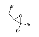 2,2-Dibromo-3-(bromomethyl)oxirane structure