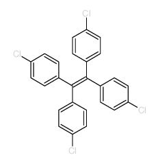 Benzene,1,1',1'',1'''-(1,2-ethenediylidene)tetrakis[4-chloro- structure