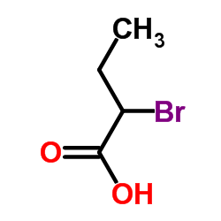 2-Bromobutyric acid Structure