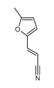 3-(5-methylfuran-2-yl)prop-2-enenitrile Structure