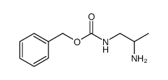 BENZYL 2-AMINOPROPYLCARBAMATE结构式