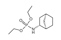 diethyl N-exo-norbornylphosphoramidate结构式