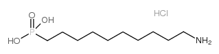 10-Aminodecylphosphonic acid, hydrochloride, tech.结构式