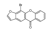 11-bromofuro[3,2-b]xanthen-5-one Structure