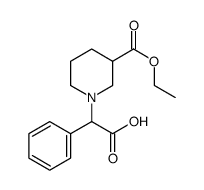 2-(3-ethoxycarbonylpiperidin-1-yl)-2-phenylacetic acid picture