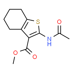 methyl 2-acetamido-4,5,6,7-tetrahydrobenzo[b]thiophene-3-carboxylate picture