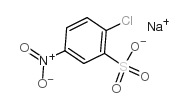 2-氯-5-硝基苯磺酸钠结构式