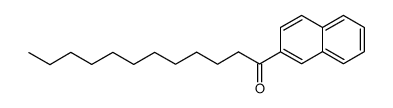 1-[2]naphthyl-dodecan-1-one Structure