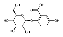 gentisic acid 2-O-β-4C1-glucopyranoside结构式