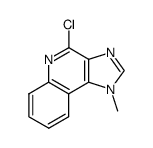 4-chloro-1-methyl-1H-imidazo[4,5-c]quinoline结构式