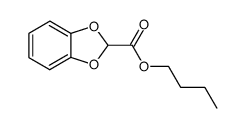 benzo[1,3]dioxole-2-carboxylic acid butyl ester结构式