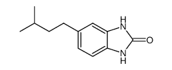 5-isopentyl-1,3-dihydro-benzimidazol-2-one Structure