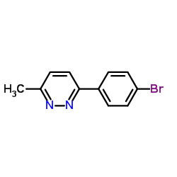 3-(4-Bromophenyl)-6-methylpyridazine结构式