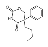 5-butyl-5-phenyl-1,3-oxazinane-2,4-dione Structure