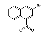 3-溴-1-硝基萘结构式