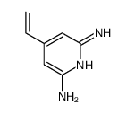 4-ethenylpyridine-2,6-diamine结构式